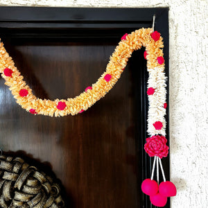 Divine Rajnigandha Sola Flower Toran