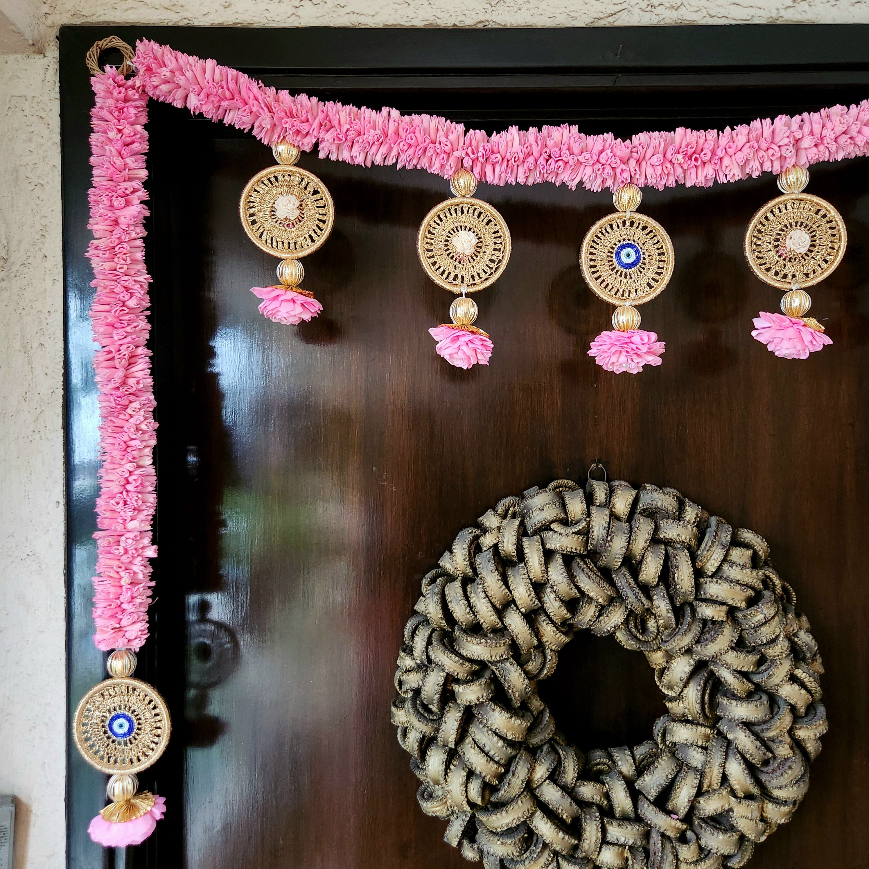 Evil Eye toran for pooja room and festive home décor