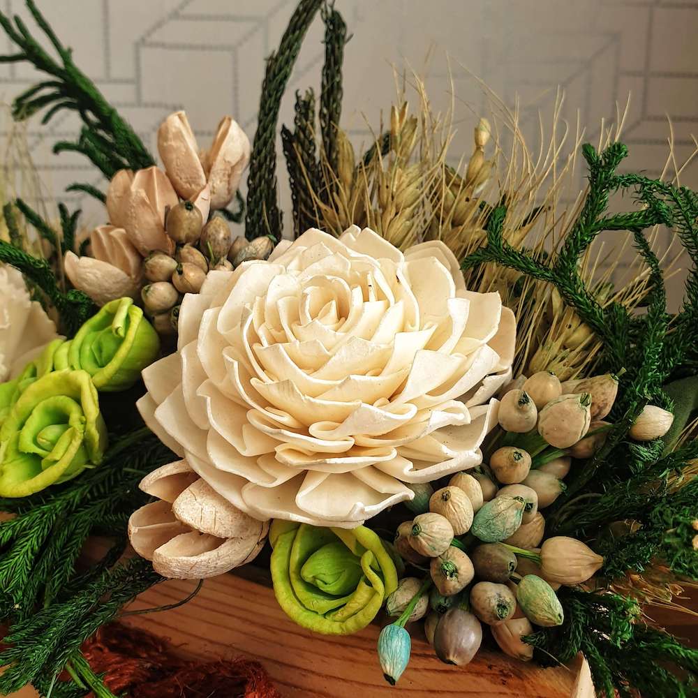 Timeless White Table Arrangement