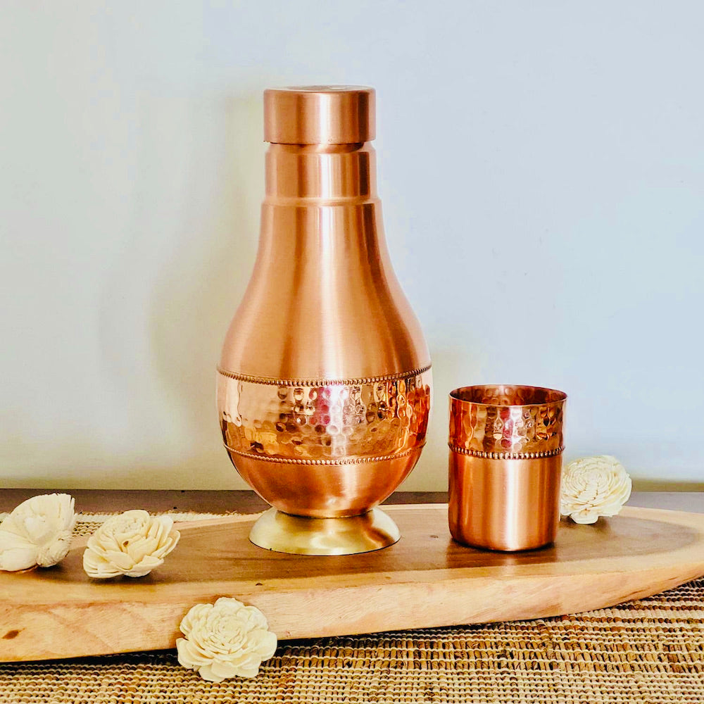 Traditional Copper Bottle Pot