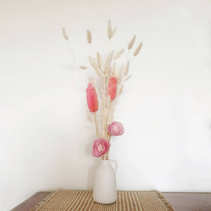 Creme' Bunny Tail Arrangement