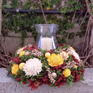 Sun Kissed Yellow Centrepiece