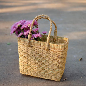 Elegant Natural Kauna Handbag - Small