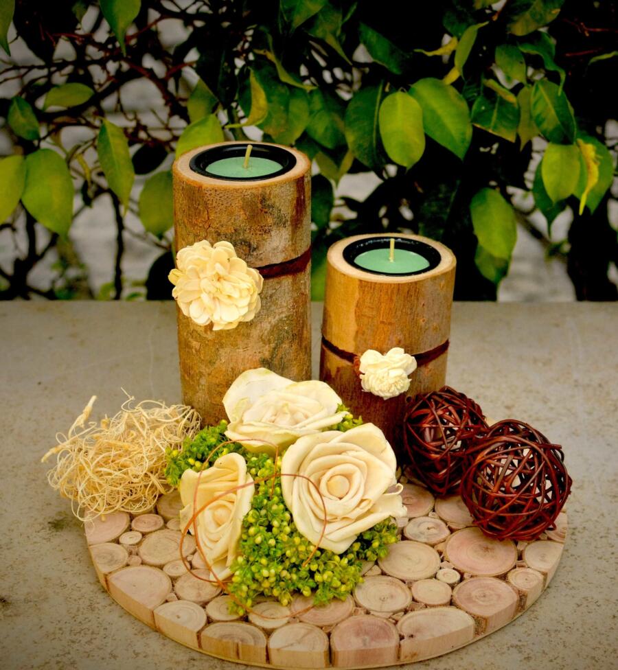French Perfection Candle Holder & Centrepiece