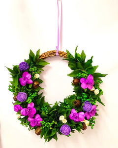 Exotic Orchid Wall Hanging