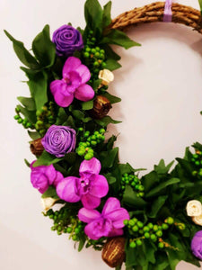 Exotic Orchid Wall Hanging