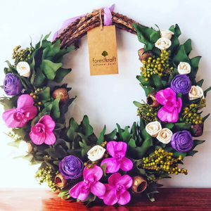 Exotic Orchid Wall Hanging